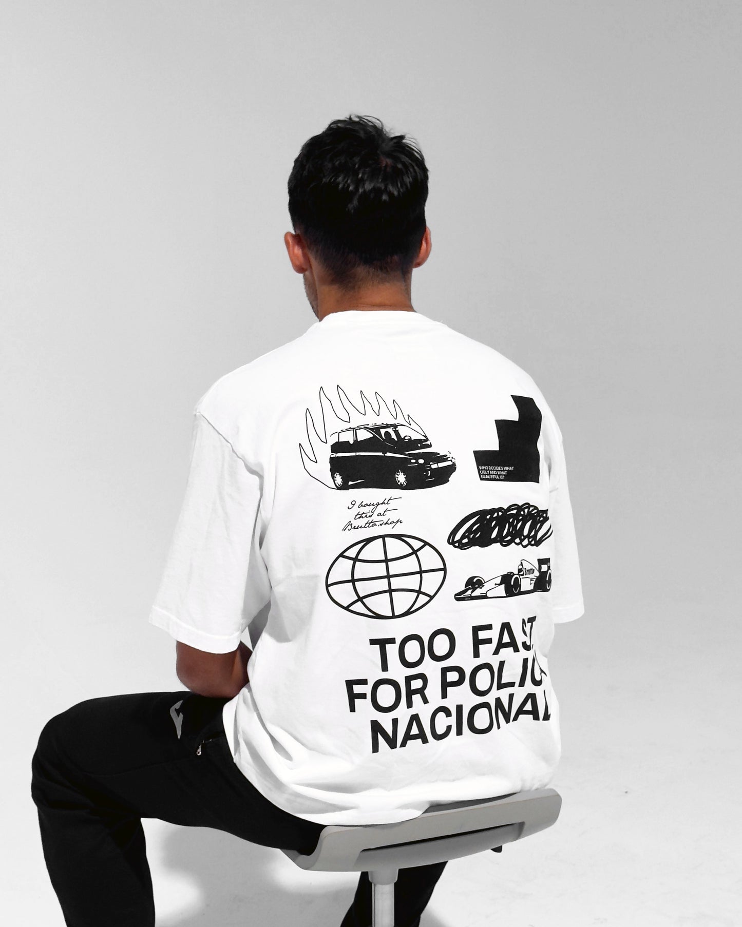 TOO FAST FOR POLICIA NACIONAL T-Shirt